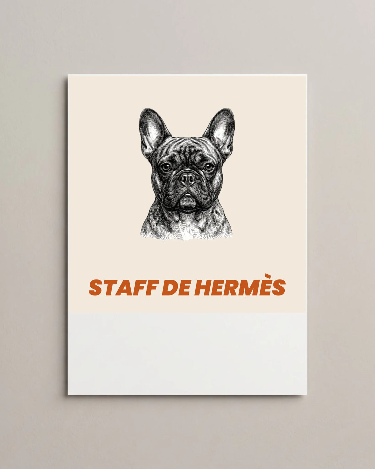 Poster personnalisé — le portrait IA de votre animal