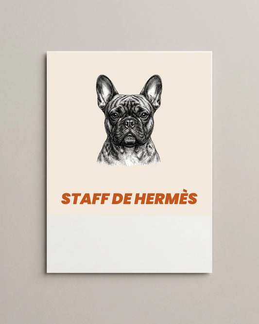 Poster personnalisé — le portrait IA de votre animal
